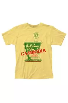 Футболка «Праздник в Камбодже» Dead Kennedys, желтый