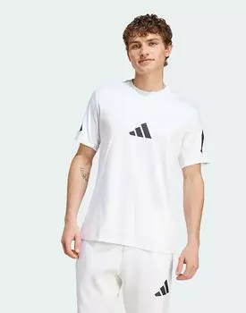Футболка премиум-класса adidas ZNE белого цвета adidas performance