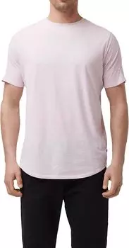 Футболка премиум-класса из джерси Heather Good Man Brand, цвет Rosette Heather