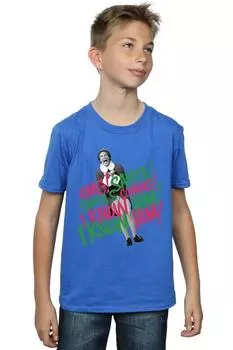 Футболка «Приход Санты» Elf, синий