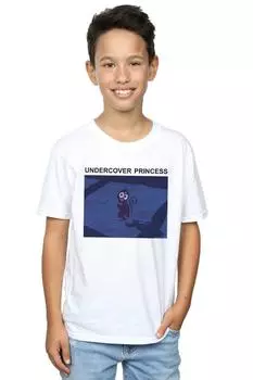 Футболка принцессы Аладдина под прикрытием Disney, белый