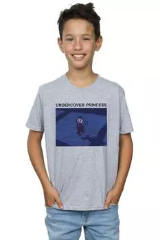 Футболка принцессы Аладдина под прикрытием Disney, серый