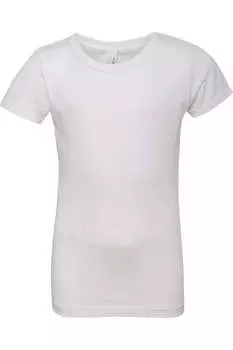 Футболка принцессы из хлопка Next Level Girls, белый