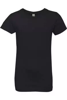 Футболка принцессы из хлопка Next Level Girls, черный