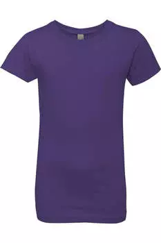 Футболка принцессы из хлопка Next Level Girls, цвет purple rush