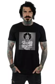 Футболка принцессы Леи Органы Star Wars, черный