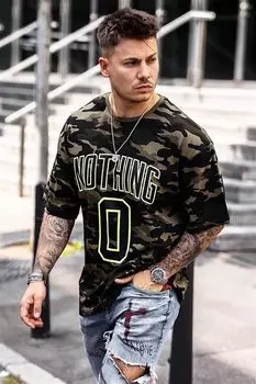 Футболка Printed Camouflage-2 4394 MADMEXT