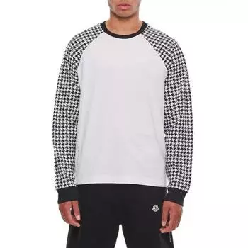 Футболка printed long sleeve t-shirt moncler x frgmt Moncler, белый