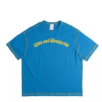 Футболка Printed Pocket Box T-Shirt Stockholm Surfboard Club, синий