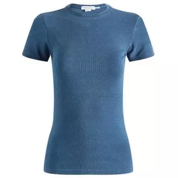 Футболка приталенная Jeanius Good American, индиго