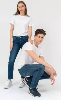 Футболка приталенного кроя Budmil, белый