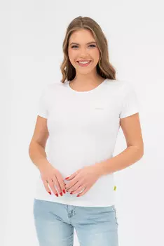 Футболка приталенного кроя Budmil, белый