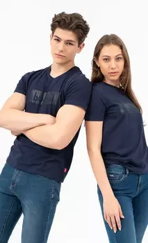 Футболка приталенного кроя Budmil, синий