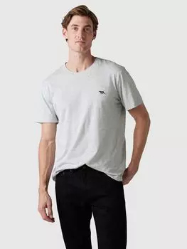 Футболка приталенного кроя из австралийского хлопка Rodd & Gunn, Pebble