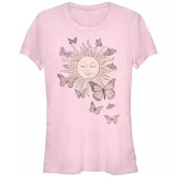 Футболка приталенного кроя Peaceful Sun Monarch Butterfly для юниоров Licensed Character