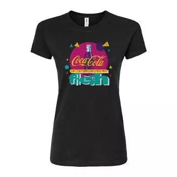Футболка приталенного кроя с логотипом Coca-Cola для юниоров Licensed Character, черный