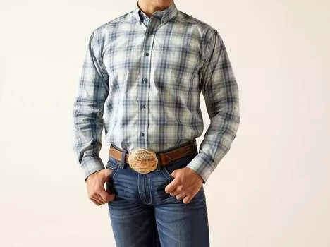 Футболка Pro Series Emiliano светло-синего цвета ARIAT