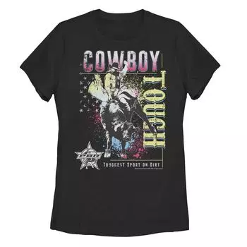 Футболка Professional Bull Riders Cowboy Tough Fireworks для юниоров с рисунком Licensed Character