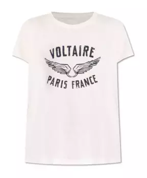 Футболка прогулка Zadig & Voltaire, бежевый