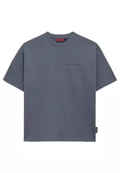 Футболка Prohibited, пыльный синий