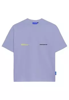 Футболка Prohibited, сиреневый