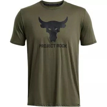 Футболка Project мужская оливково-зеленая Under Armour, оливково-зеленый