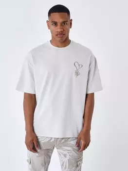 Футболка Project X Paris Heart, бежевый