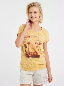 Футболка Protest Elles 23, желтый