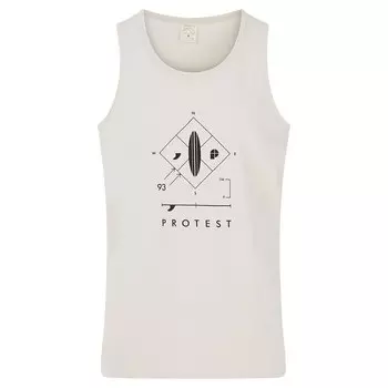 Футболка Protest Rally sleeveless T-shirt, белый