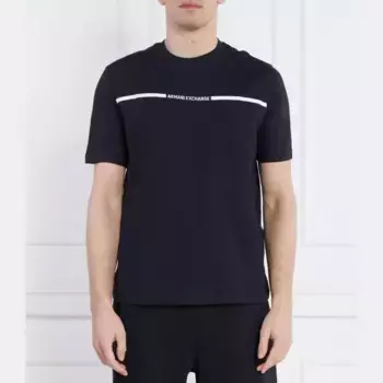 Футболка прямого кроя Armani Exchange, синий