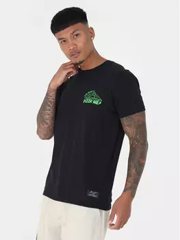 Футболка прямого кроя Brave Soul, черный