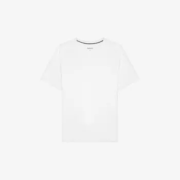 Футболка прямого кроя Caled из органического хлопка Balibaris, белый