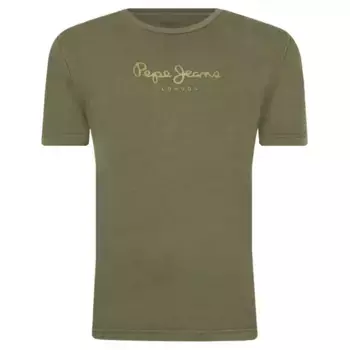 Футболка прямого кроя West sir jr Pepe Jeans London, зеленый