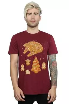 Футболка «Пряничные повстанцы» Star Wars, красный