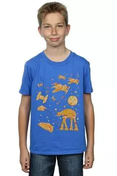 Футболка «Пряничный бой» Star Wars, синий