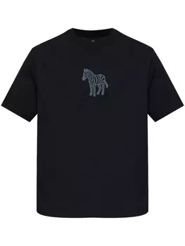 Футболка PS Paul Smith из органического хлопка, черный