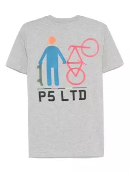 Футболка PS Paul Smith P5 LTD Bike, серый