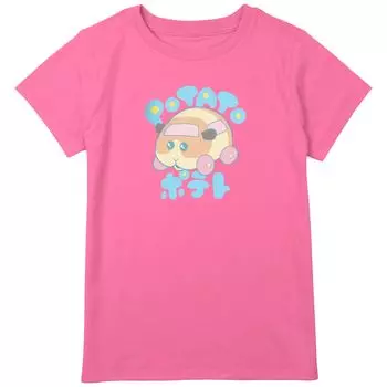 Футболка Pui Pui Molcar с рисунком картофеля для девочек 8–20 лет Licensed Character