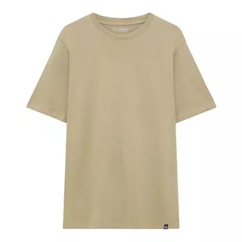 Футболка Pull&amp;Bear Basic Short Sleeve, экрю