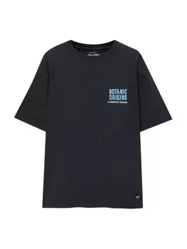 Футболка Pull&Bear, антрацит