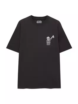 Футболка Pull&Bear, антрацит