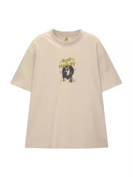 Футболка Pull&Bear, бежевый