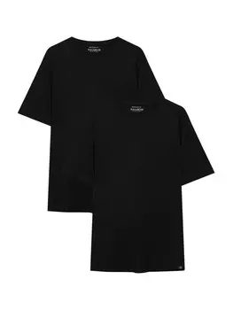 Футболка Pull&Bear, черный