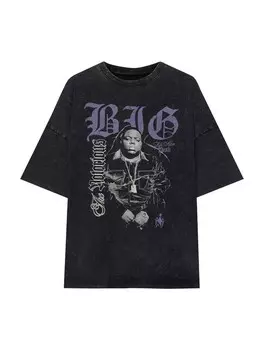 Футболка Pull&Bear, черный