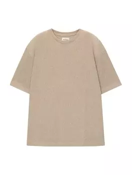 Футболка Pull&Bear, цвет Brocade