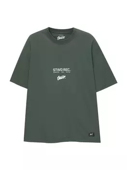 Футболка Pull&Bear, цвет Fir