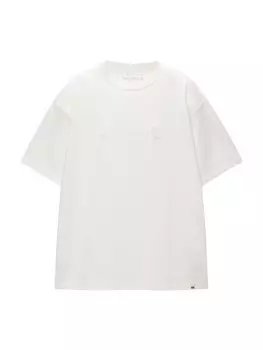 Футболка Pull&Bear, цвет Wool White