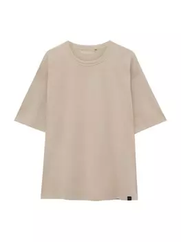 Футболка Pull&Bear, кэмел