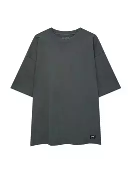 Футболка Pull&Bear, оливковый