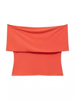 Футболка Pull&Bear, оранжевый